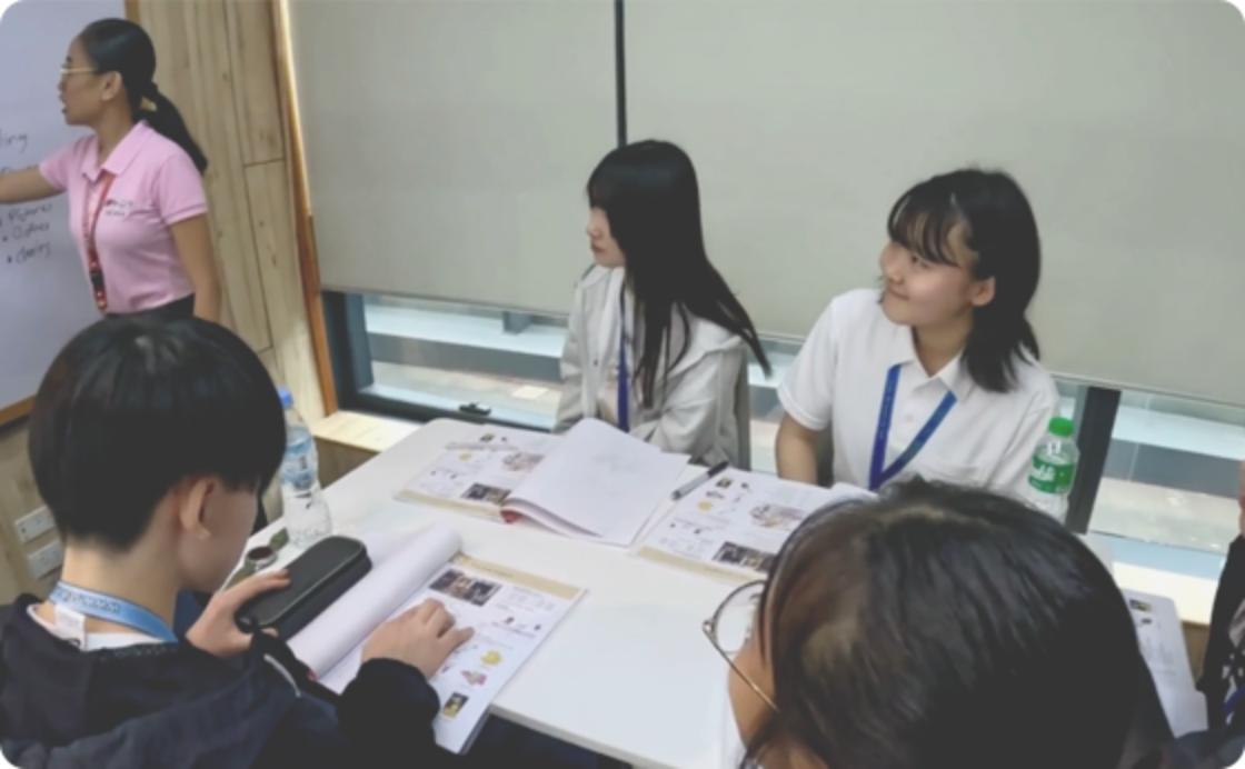 留学の様子